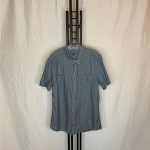 Toad&Co Slate Blue Casual Button Down Shirt